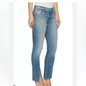 NWOT Hudson | Nico Midrise Ankle Straight w/ Slit Color: Moxi size 24